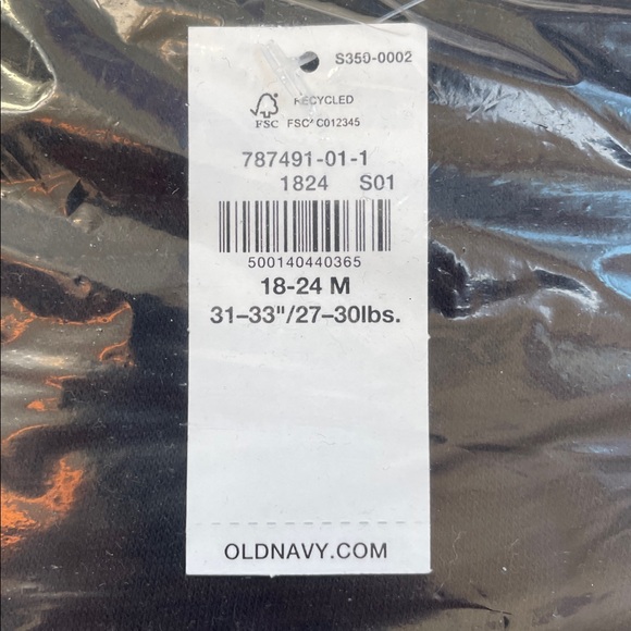 🆕 Old Navy Baby Toddler Favorite Fleece Baggy Straight-Leg Sweatpants 18-24M - Picture 4 of 8